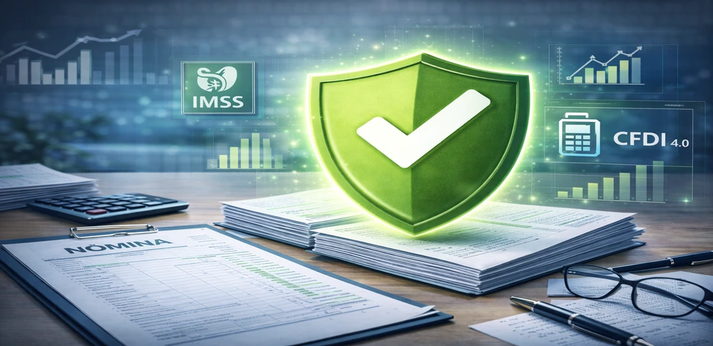 Administración de personal con cumplimiento en nómina, IMSS y CFDI 4.0 en México